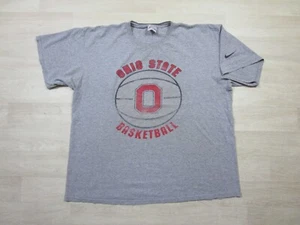 Vintage Nike USA T Shirt Size (XL) 90s OSU Ohio State University Basketball NCAA - Picture 1 of 9