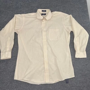 Vintage Stafford Wrinkle Free 16.5 - 33 Men’s Button Down Oxford Collar Shirt - Imagen 1 de 10