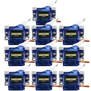 10 x Servo Weichenantrieb - Spur H0, TT, N ,Z - Servoantrieb Unterflur - SG90 - Bild 1 von 6