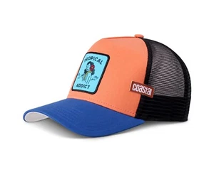 COASTAL Tropical Addict Trucker Cap Mesh Mütze Kappe Meshcap Basecap Cappy Caps - Picture 1 of 3