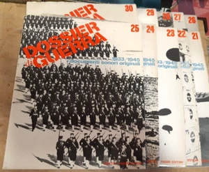 Kriegsmappe 1933/45 Die Original Tondokumente 10 HEFTE MIT SCHALLPLATTEN - Bild 1 von 11