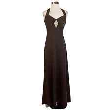 Betsy & Adam Women's Formal Dress Size 6 Brown Beaded Bodice Long Evening Gown