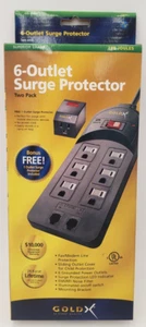 GXS-703KM - SIX Outlet Surge Protection Power Unit With Modem Protection BX - Picture 1 of 4