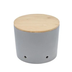 Zwiebeltopf CERA-DESIGN Schiefer grau aus Keramik MAGU - Bild 1 von 1