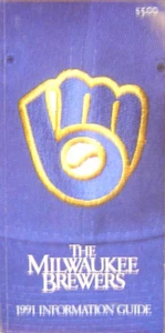 1991 Milwaukee Brewers Baseball Media Guide - Bild 1 von 1