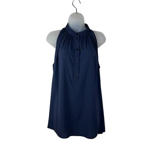 Hatch Maternity Cassie Halter Sleeveless Navy Top Women’s Sz 2 / M - Picture 1 of 5