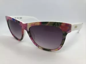 NEW Liu Jo LJ628S 105 Flowers On White 54.16.135 Women’s Sunglasses Frames - Picture 1 of 11
