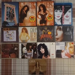 Cher,Dvd-s/Cd Singles Lot... - Picture 1 of 2