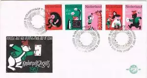 Nederland plaatfout 0895PM1 op FDC E87 (01) - Bild 1 von 1