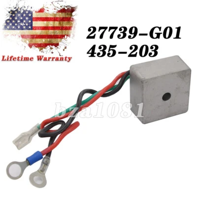 27739-G01 Voltage Regulator Rectifier FITS EZGO Golf Cart Kart Club Car 435-203 - Image 1 of 4