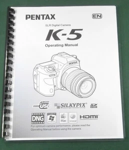 Pentax K-5 Operating Manual: 388 Pages & Protective Covers! - Picture 1 of 1