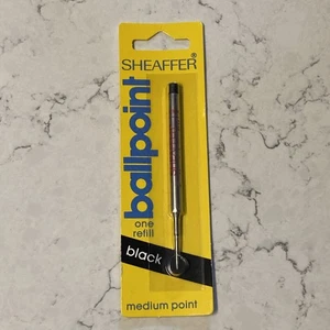 Sheaffer Penna a Sfera Ricarica 99335 Nero Punta Media Lunga Durata Inchiostro Sigillato - Foto 1 di 2