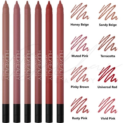 HUDABEAUTY Lip Contour 2.0 Longwear Automatic Matte Lip Pencil *CHOOSE SHADE* - Image 1 of 4