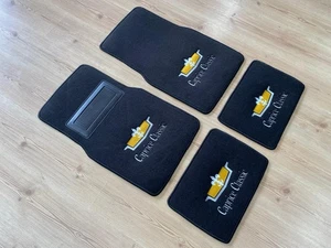 Personalized for chevy Caprice classic floor mat mats carpet black set of4 - Picture 1 of 5