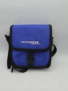 Bolsa de Juego Nintendo Ds Azul Vintage con Correa para el Hombro Soporte de Juego Organizador - Imagen 1 de 9