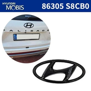 GENUINE Parts Hyundai Motors Palisade 19~25 Black Rear Emblem 1EA 86305S8CB0 - Picture 1 of 3