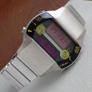 1990s Jean-Paul GAULTIER Digital Wristwatch made by Citizen - Picture 1 of 18