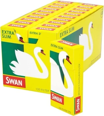 SWAN EXTRA SLIM FILTER TIPS, PRE CUT FILTER TIPS,EXTRA SLIM FILTER TIP - Image 1 of 4