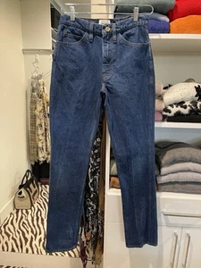 Frame Le Italien True Straight Jeans Sz 26 - Picture 1 of 14