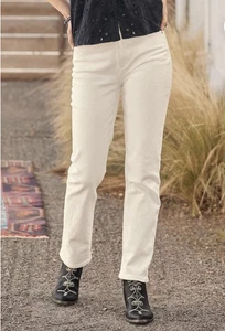 Sundance Driftwood White Stella Classic Straight Leg Jeans Damen 27 - Bild 1 von 7