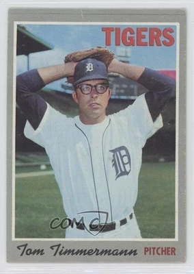 1970 Topps Tom Timmerman n #554 Rookie RC - Image 1 of 2