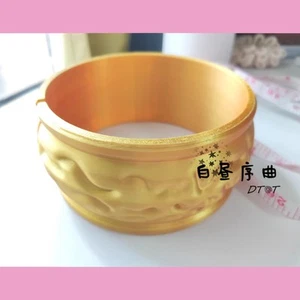Brazalete portátil amarillo impresión 3D Demon Slayer Uzui Tengen Cos Prop - Imagen 1 de 7