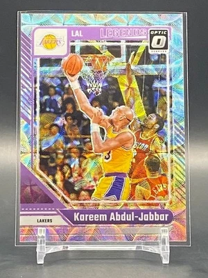 2024-25 帕尼尼 Donruss Optic Kareem Abdul-Jabbar 高级套装 #/249 湖人队 — 第 1/3 张图片
