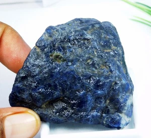 551.35 Ct Natural BLUE Sapphire HUGE ROUGH Earth Mined CERTIFIED Loose Gemstone - Picture 1 of 6
