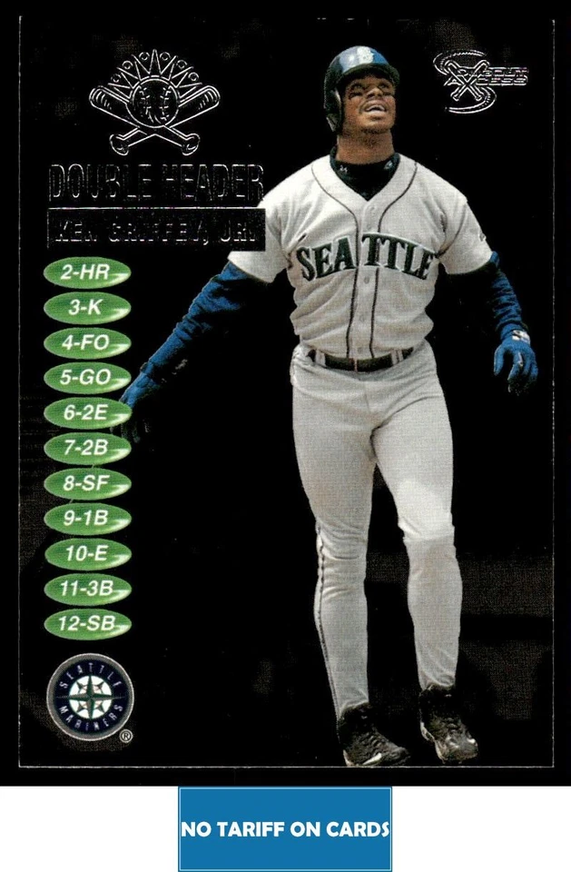 1998 SKYBOX DOUBLE HEADER Ken Griffey Jr. - Image 1 of 2