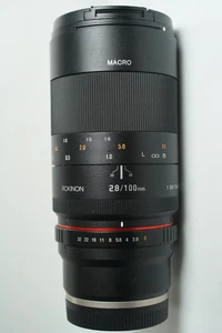Rokinon 100mm F2.8 ED UMC Full Frame Macro MF Lens for Sony E  - Picture 1 of 5