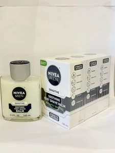 Nivea Men Sensitive Lot of 3 Soothing/Post Shave Balm - 3.3 oz. - Picture 1 of 2