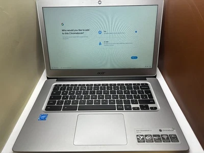 Acer Chromebook 14'' N16P1 - Celeron CPU, 2GB ram, 1GB hd - Good condition - Image 1 of 4
