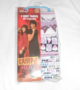 Disney CAMP ROCK Underwear Panties 3 Pack  NIP - Picture 1 of 1