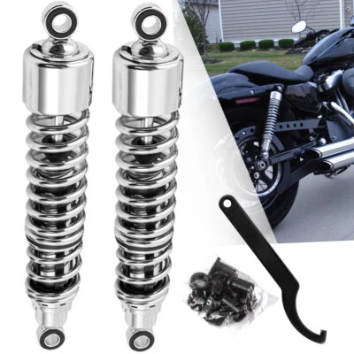 Amortiguadores traseros ajustables 15" para Yamaha XT500 1976-1979 TT500 1976-1981 Foto 1 de 4