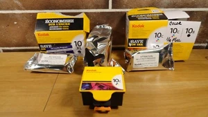 Kodak 10XL black ink cartridge new & 10C color and black 1/2 full used - Picture 1 of 5