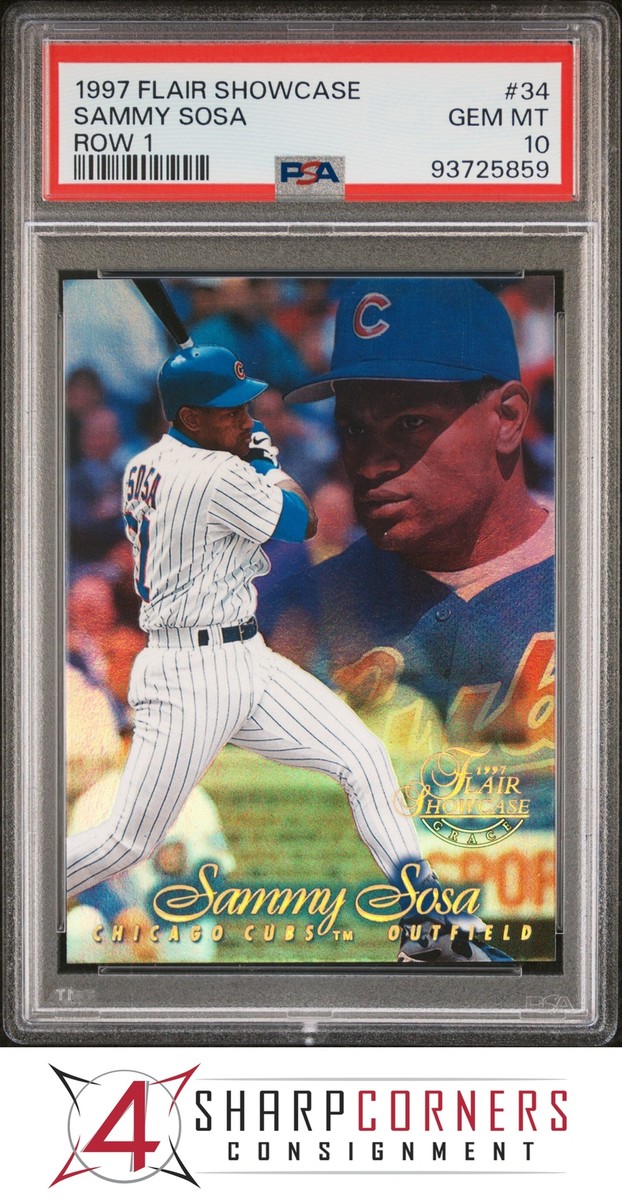Fleer Sammy Sosa Chicago Cubs Baseball Sports Trading Cards 