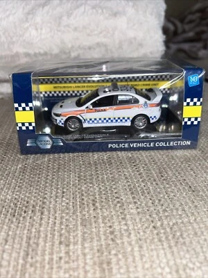 1:43 scale Mitsubishi Lancer Evolution X British Police car diecast model Ltd ed - Image 1 of 4