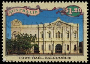 AUSTRALIA 1300 (SG1380) - Architecture "Town Hall, Kalgoorlie" (pf72911) - Picture 1 of 1