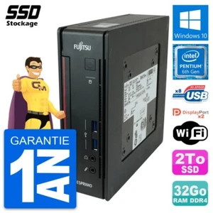Mini PC Fujitsu Esprimo Q956 Pentium G4400T RAM 32GB SSD 2TB Windows 10 Wifi - Imagen 1 de 7