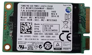 Samsung PM851 MZ-MTE256D 256GB mSATA SSD Solid State Drive 89% Health - Picture 1 of 1