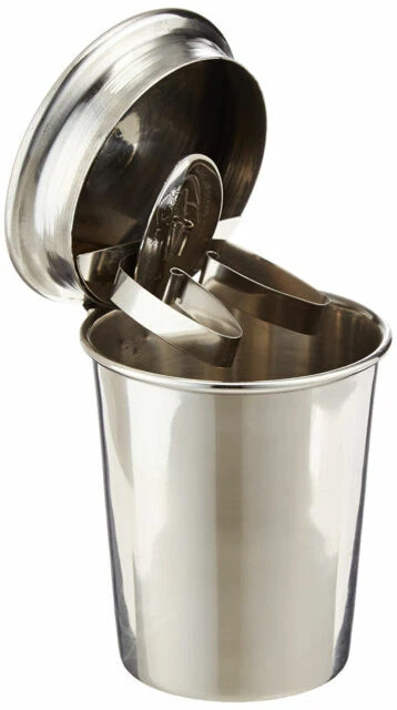 Stinky Cigar-Car Ashtray Collectible Stainless Steel