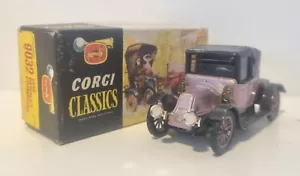 Renault Primrose vintage Corgi Classics 9032 1910 en caja lila - Imagen 1 de 9