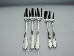 5 Stück Mikasa EMILE 18/10 Edelstahl Besteck Gabeln - Bild 1 von 3