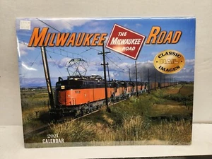 2021 The Milwaukee Road Railroad Calendar -NEW Trains Railroad 12 x 12 Inches - Picture 1 of 4