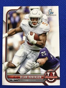 2022 #31 Bijan Robinson Bowman University Football 1st Paper - Picture 1 of 2
