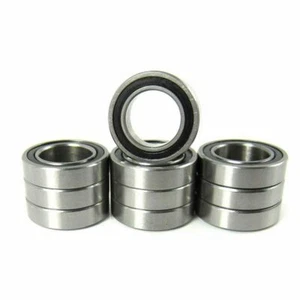 TRB RC 3/8x5/8x5/32 Precision Ball Bearings ABEC 3 Rubber Sealed (10) - Picture 1 of 3
