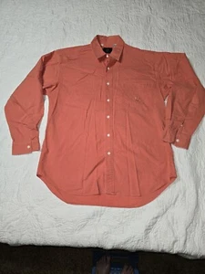 Camicia vintage anni 90 Bugle Boy uomo taglia L manica lunga abbottonata rosa salmone - Foto 1 di 24
