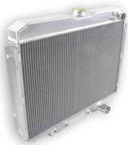 3-ROW For 1967-1970 FORD MUSTANG XR-7 V8 289/302/351 Aluminum Cooling Radiator - Imagen 1 de 8
