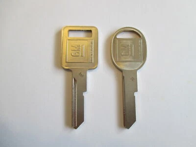 GM KEY BLANKS 69 73 77 81 CHEV IMPALA CAMARO NOVA CHEVELLE CORVETTE FIREBIRD - Image 1 of 2