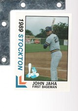 1989 Stockton Ports BREWERS Team Set John Jaha Listach Nillson 32 cards BEST